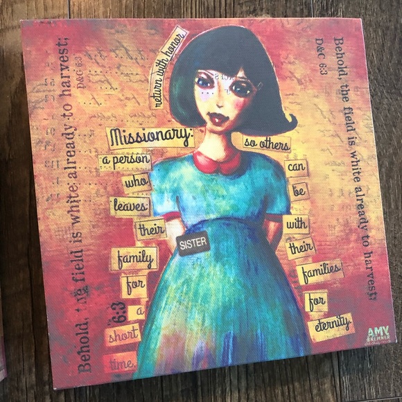 NWOT LDS Wall Hangings: SLC Temple, I Child of God - Picture 5 of 12